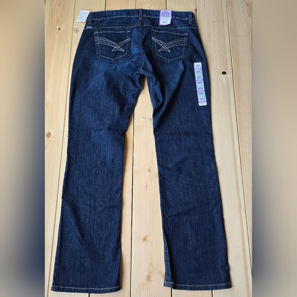 Cinch Ada Mid Rise Relaxed Fit Boot Cut Dark Wash Jeans 33/15 Long NEW - Picture 10 of 14